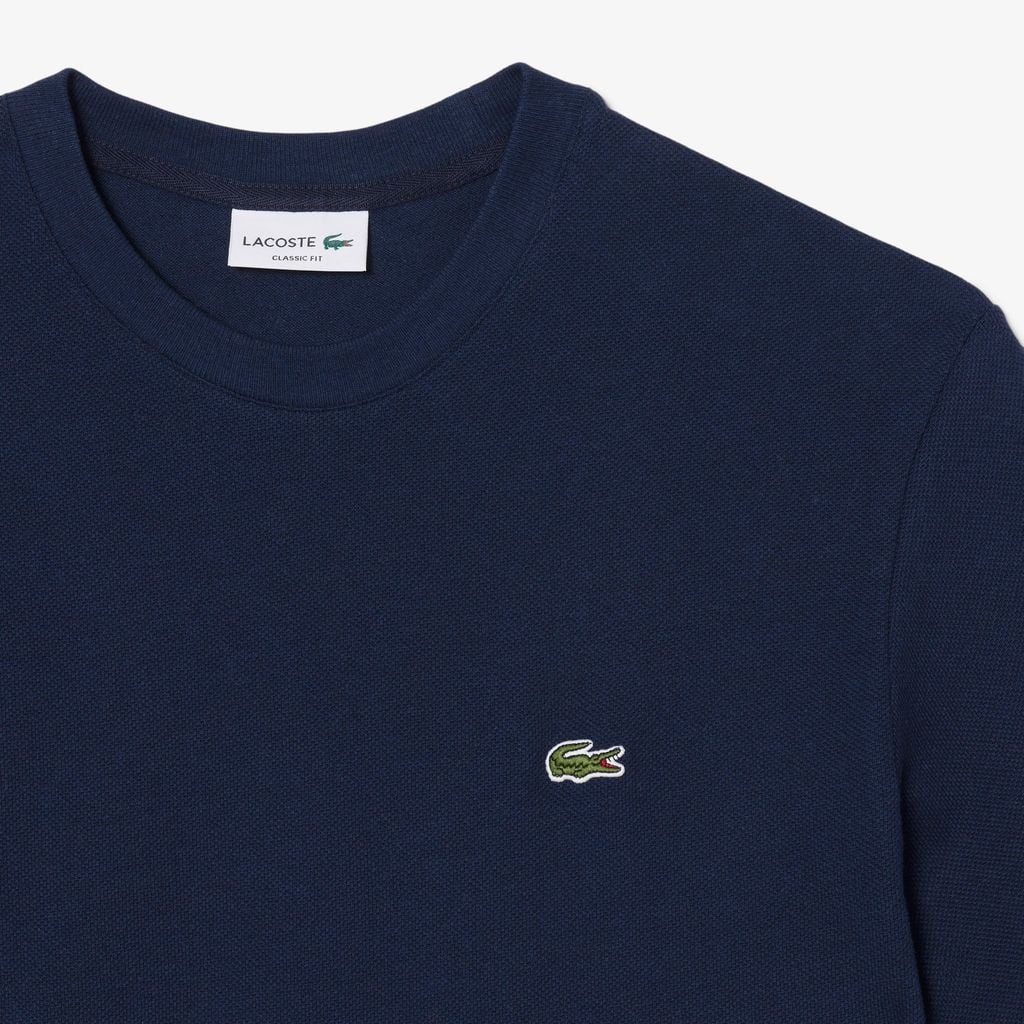 Áo Thun Lacoste Nam Chất Liệu Cotton Linen Piqué