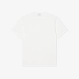 Áo Thun Lacoste Unisex Dáng Cổ Điển Chất Liệu Jersey Logo Dệt Nổi