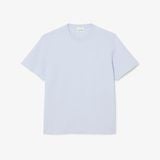 Áo Thun Lacoste Unisex Dáng Cổ Điển Chất Liệu Jersey Logo Dệt Nổi