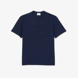 Áo Thun Lacoste Unisex Dáng Cổ Điển Chất Liệu Cotton Thêu