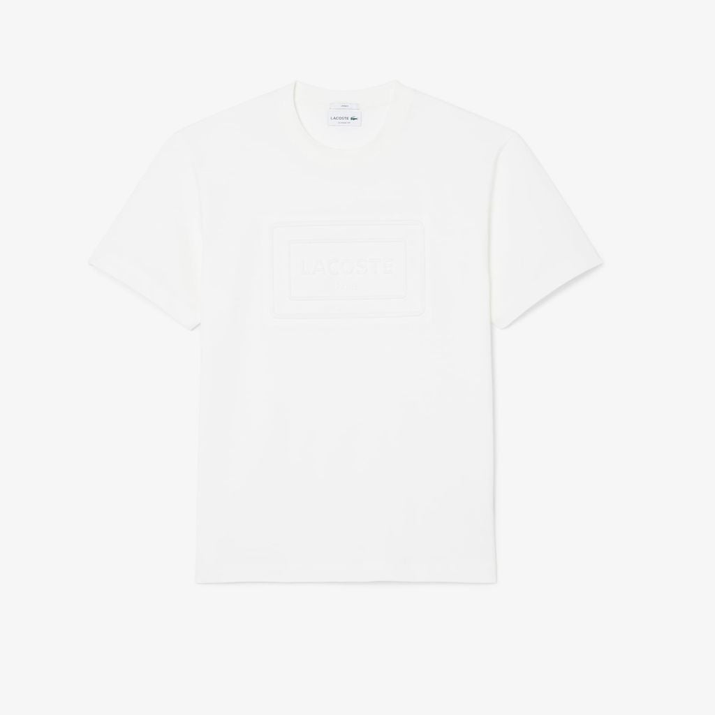 Áo Thun Lacoste Unisex Dáng Cổ Điển Chất Liệu Cotton Thêu