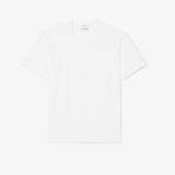 Áo Thun Lacoste Unisex Dáng Cổ Điển Chất Liệu Cotton Thêu