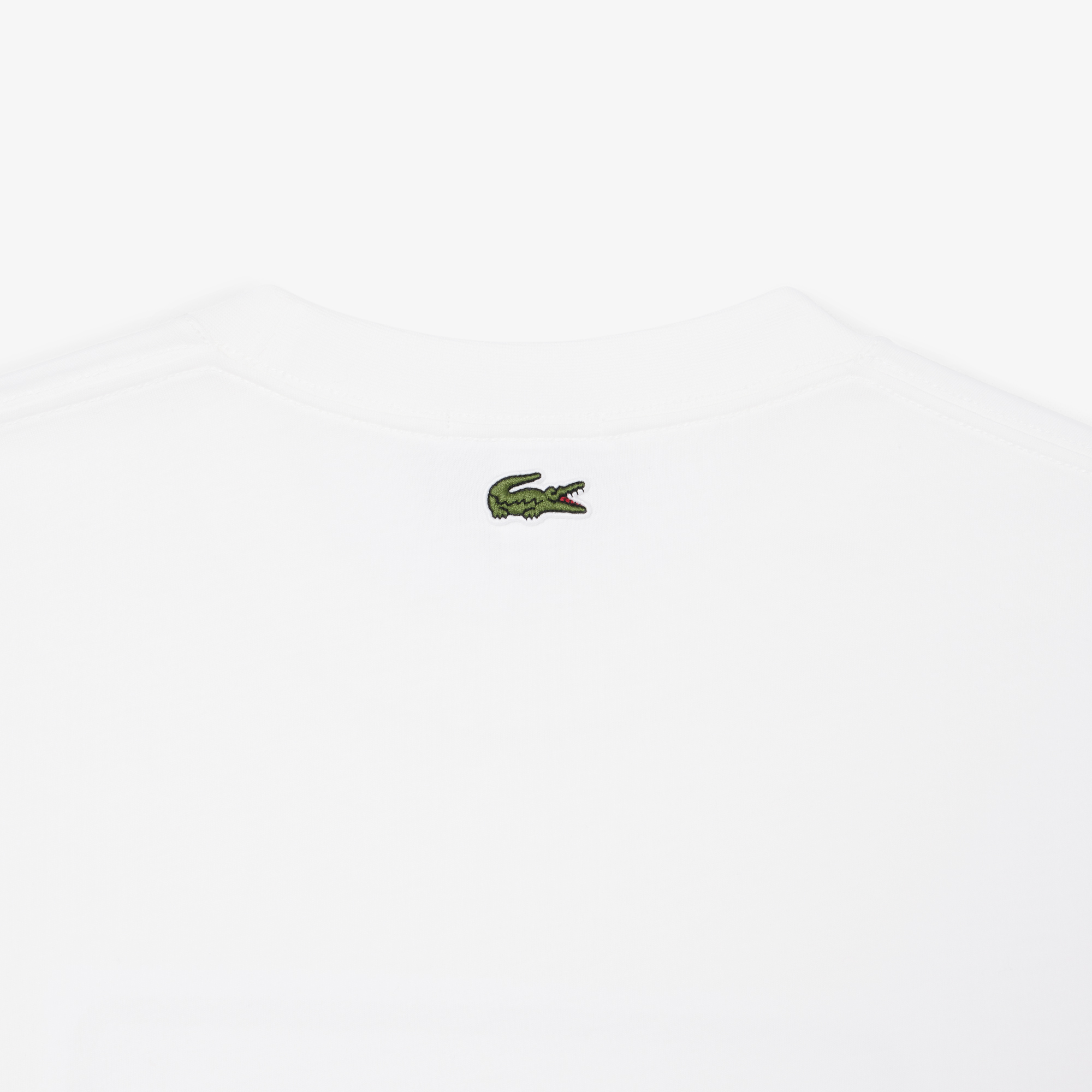Áo Thun Lacoste Unisex Dáng Cổ Điển Chất Liệu Cotton Thêu