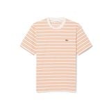 Áo Thun Lacoste Nam Dáng Cổ Điển Chất Liệu Cotton Kẻ Sọc
