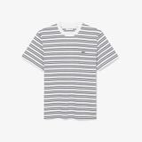 Áo Thun Lacoste Nam Dáng Cổ Điển Chất Liệu Cotton Kẻ Sọc