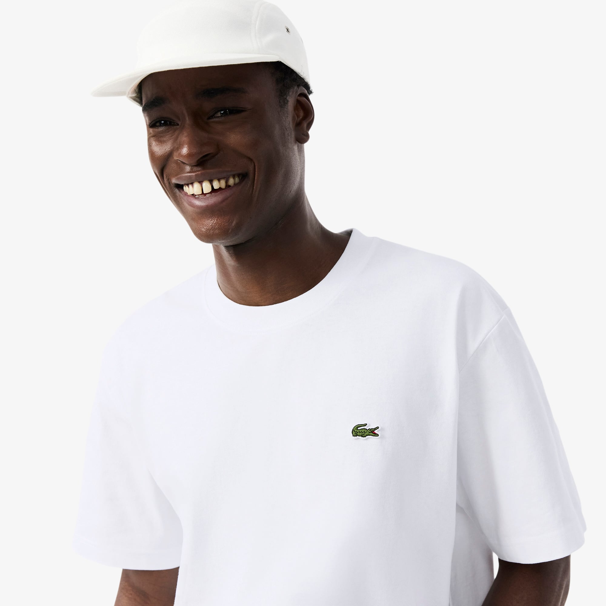 Áo Thun Lacoste Nam Dáng Cổ Điển Chất Liệu Cotton Jersey Dày Dặn