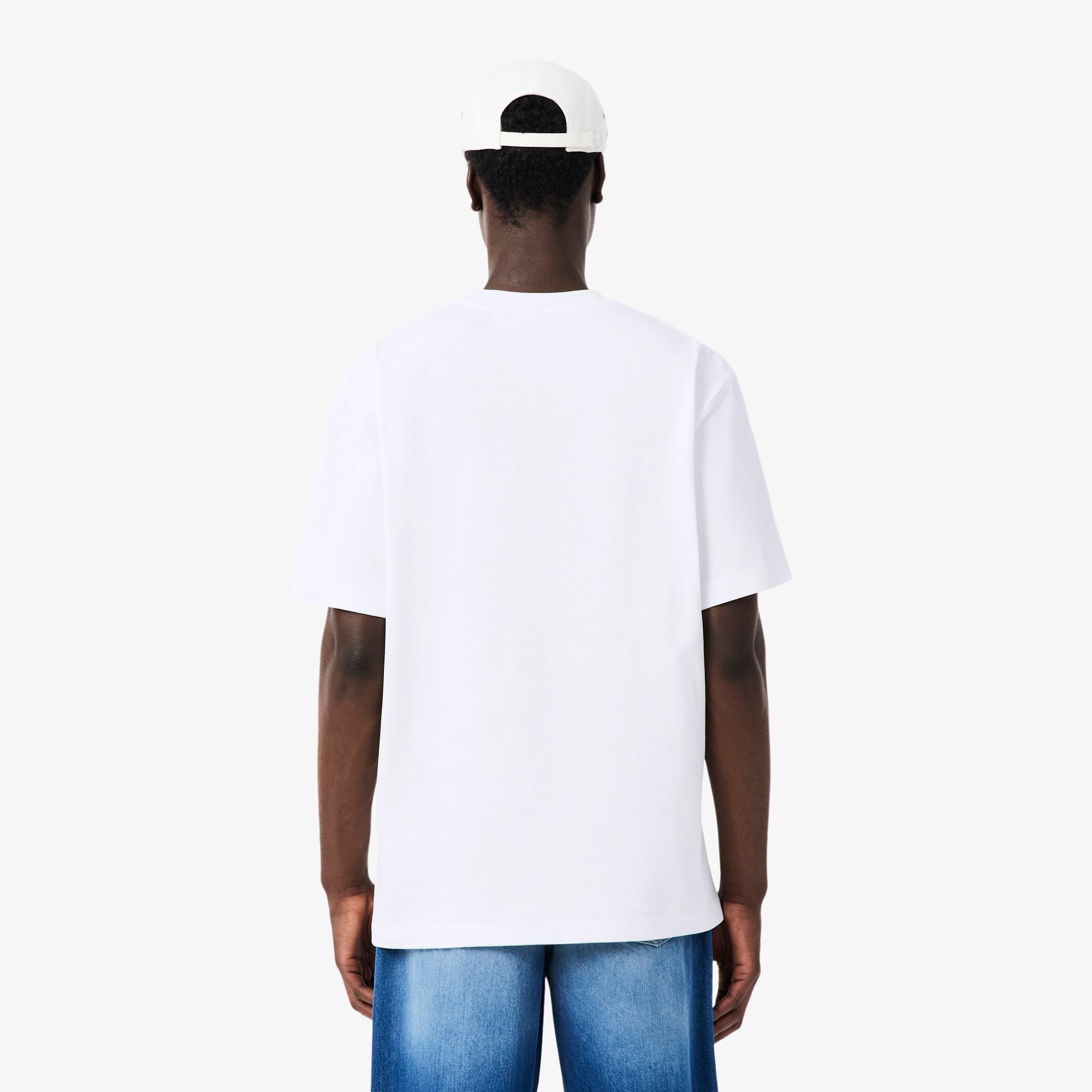 Áo Thun Lacoste Nam Dáng Cổ Điển Chất Liệu Cotton Jersey Dày Dặn