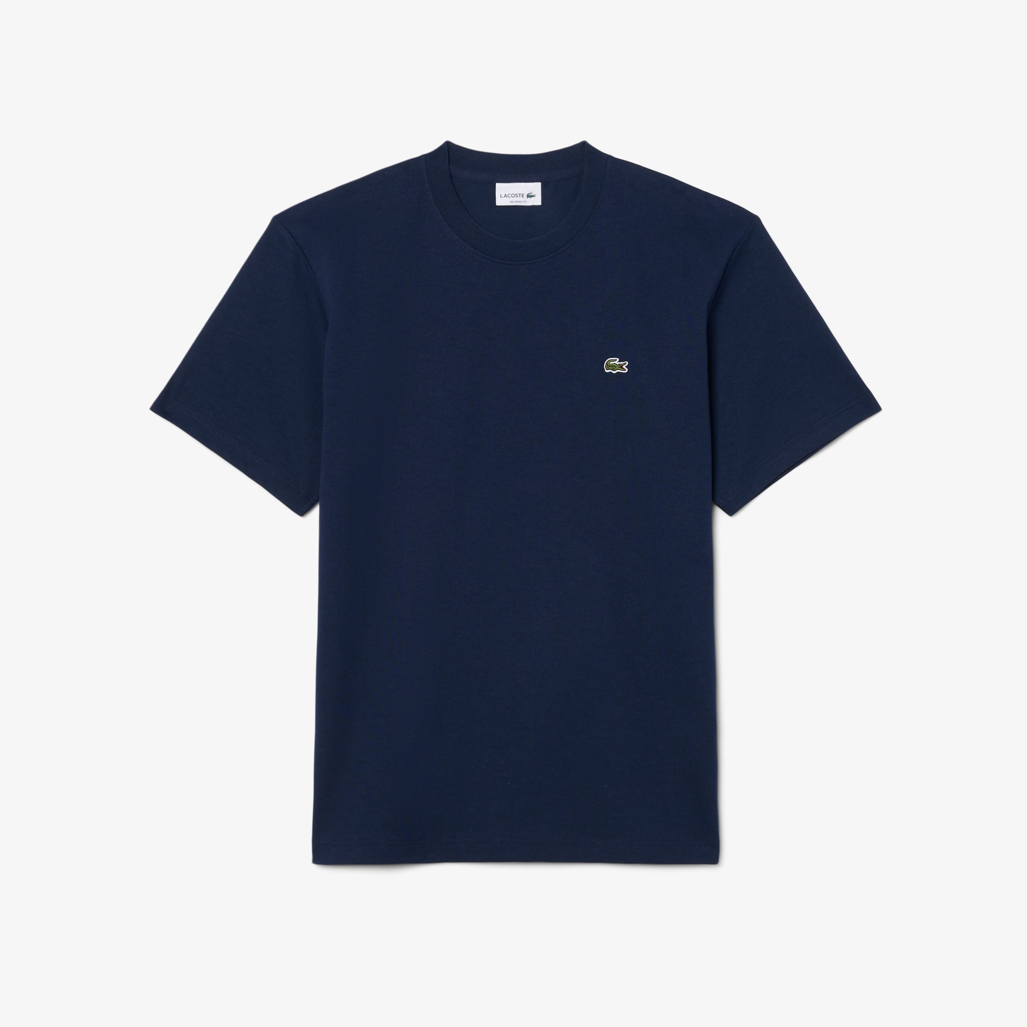 Áo Thun Lacoste Nam Dáng Cổ Điển Chất Liệu Cotton Jersey Dày Dặn