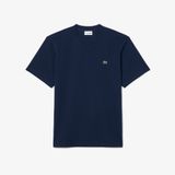Áo Thun Lacoste Nam Dáng Cổ Điển Chất Liệu Cotton Jersey Dày Dặn