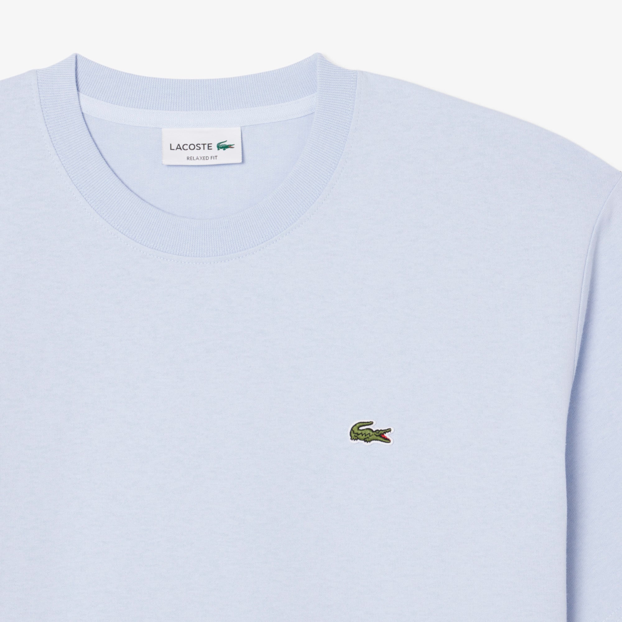 Áo Thun Lacoste Nam Dáng Cổ Điển Chất Liệu Cotton Jersey Dày Dặn