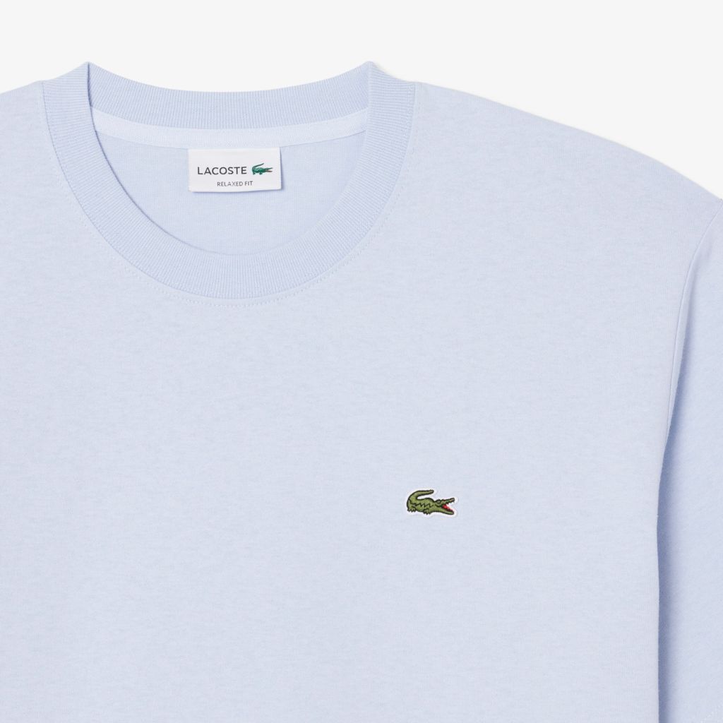 Áo Thun Lacoste Nam Dáng Cổ Điển Chất Liệu Cotton Jersey Dày Dặn