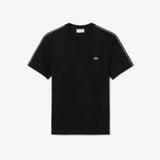 Áo Thun Lacoste Nam Dáng Cổ Điển Có Dải Băng Kẻ Sọc Với Logo
