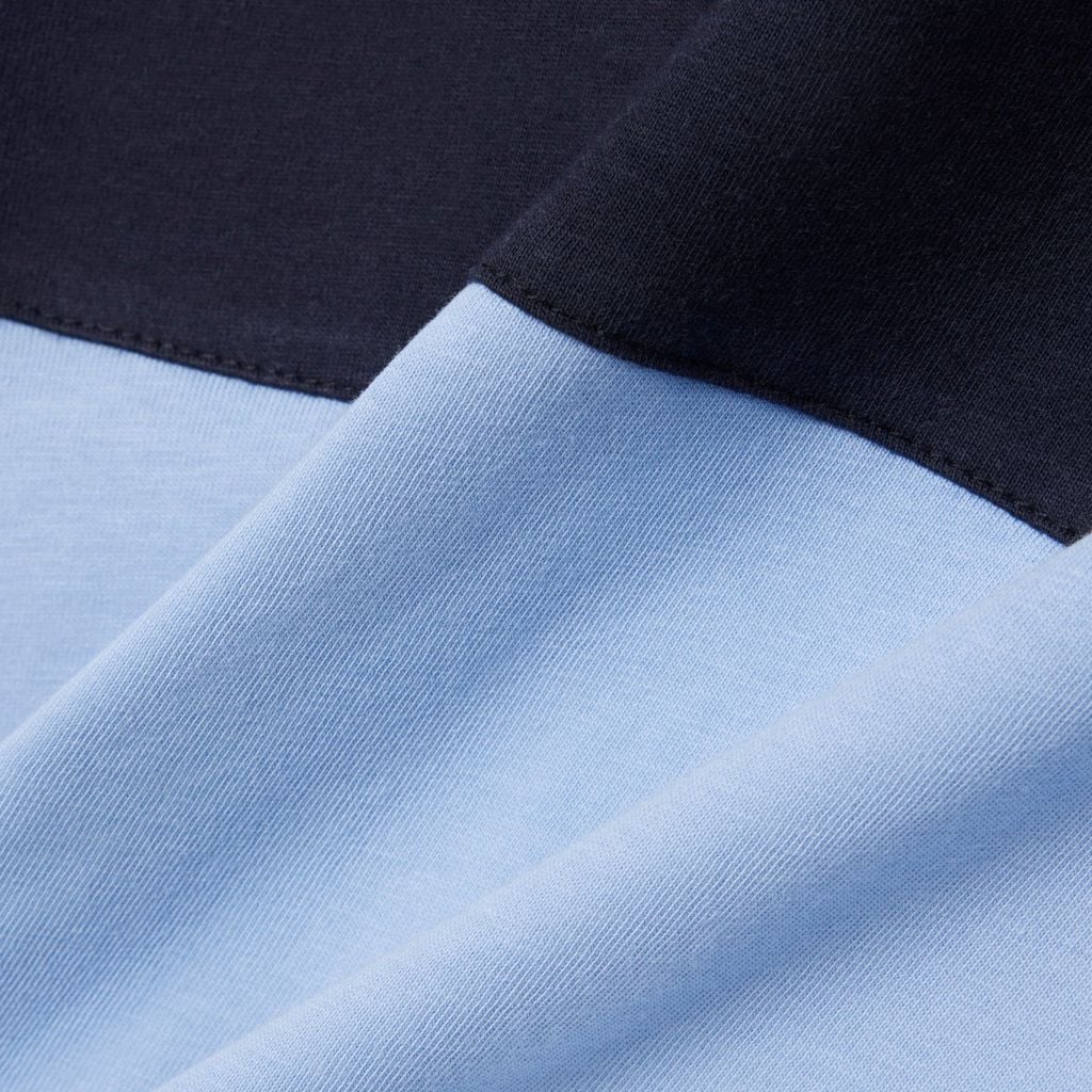 Áo Thun Lacoste Nam Dáng Oversize Chất Liệu Cotton Họa Tiết Color-Block