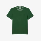 Áo Thun Lacoste Nam Piqué Cổ Sọc Co Giãn