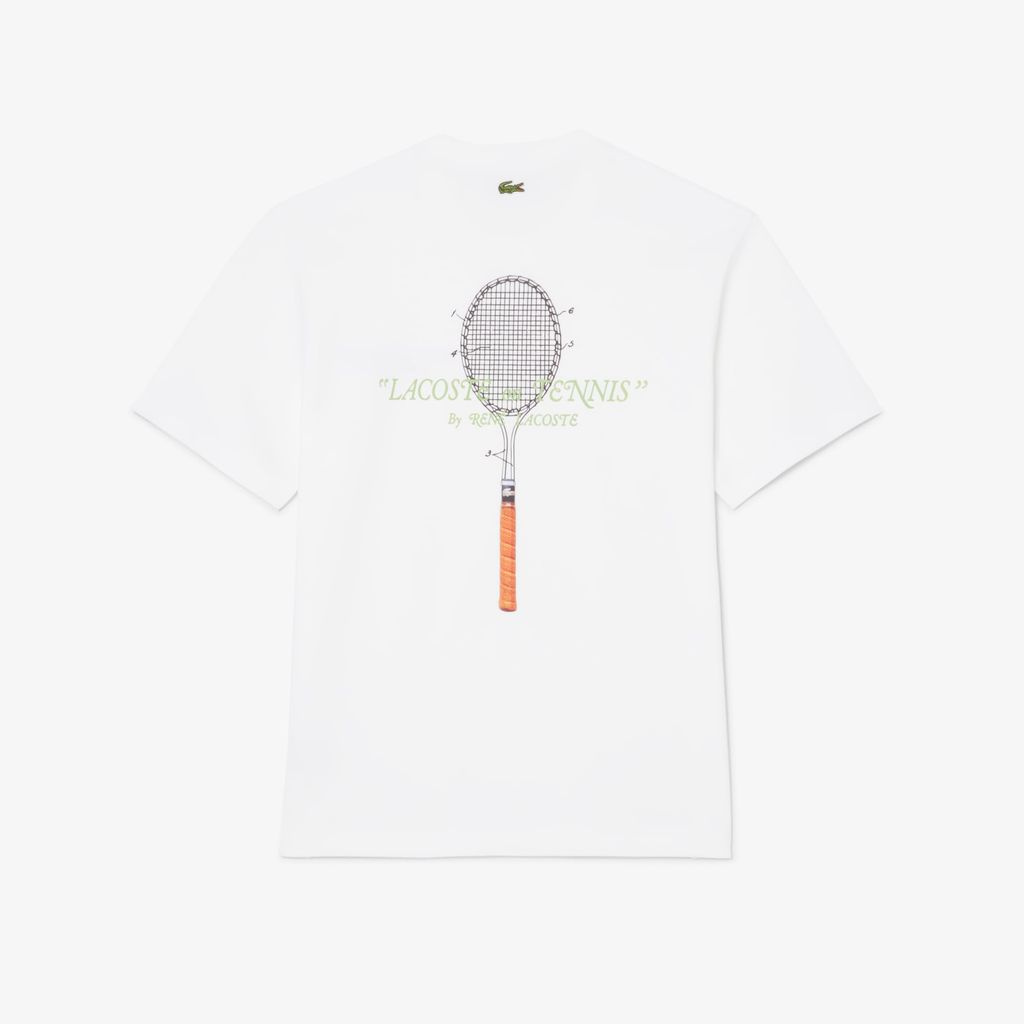 Áo Thun Lacoste Nam Dáng Cổ Điển Chất Liệu Cotton Thêu