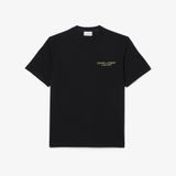 Áo Thun Lacoste Nam Dáng Cổ Điển Chất Liệu Cotton Thêu