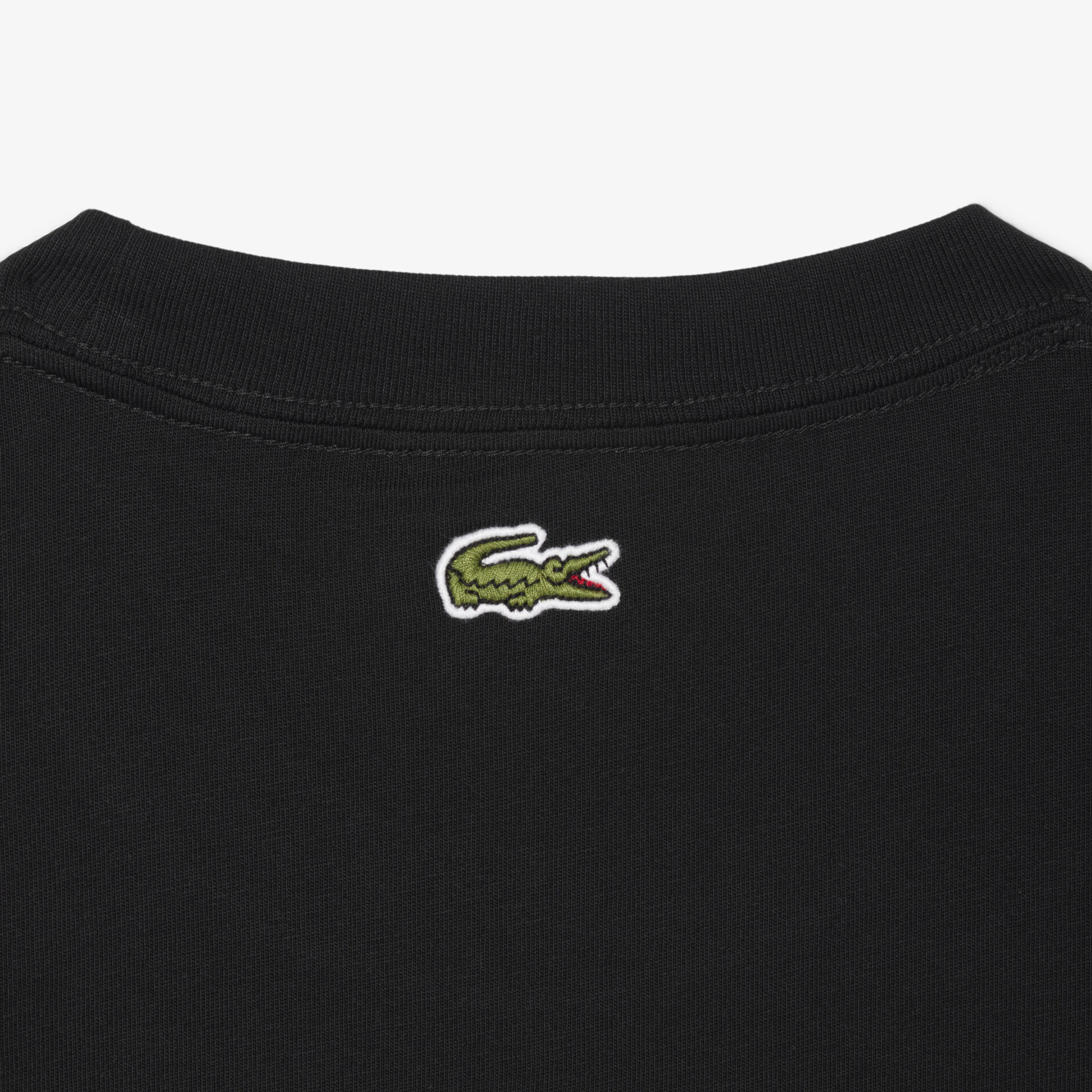Áo Thun Lacoste Nam Dáng Cổ Điển Chất Liệu Cotton Thêu