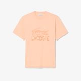 Áo Thun Lacoste Nam Dáng Cổ Điển Chất Liệu Cotton In Hình
