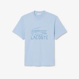 Áo Thun Lacoste Nam Dáng Cổ Điển Chất Liệu Cotton In Hình