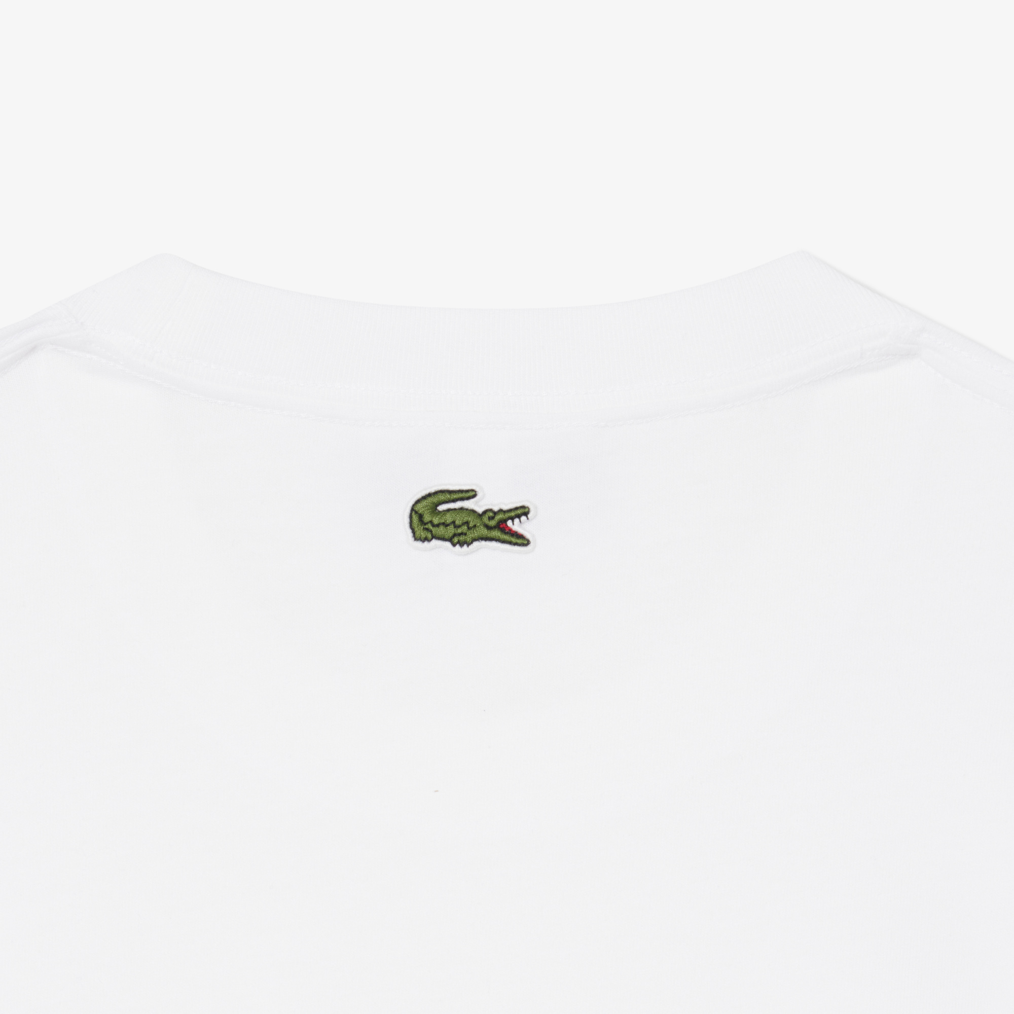 Áo Thun Lacoste Nam Dáng Cổ Điển Chất Liệu Cotton In Hình