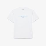 Áo Thun Lacoste Nam Dáng Cổ Điển Chất Liệu Cotton In Hình
