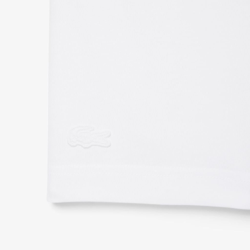 Áo Thun Lacoste Nam Dáng Cổ Điển Chất Liệu Cotton In Hình