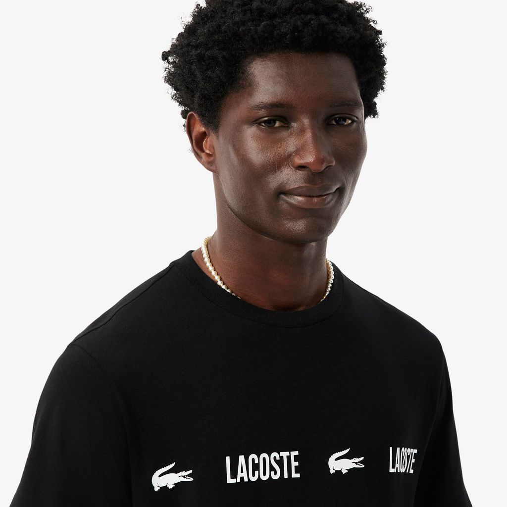 Áo Thun Mặc Nhà Lacoste Nam Chất Liệu Cotton