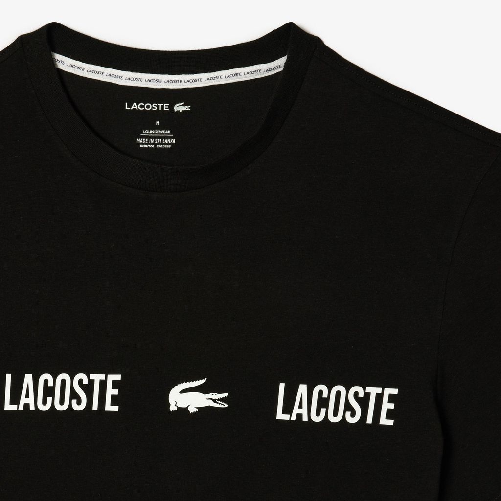 Áo Thun Mặc Nhà Lacoste Nam Chất Liệu Cotton