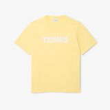 Áo Thun Lacoste Nam Dáng Cổ Điển Chất Liệu Cotton In Hình