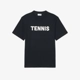 Áo Thun Lacoste Nam Dáng Cổ Điển Chất Liệu Cotton In Hình
