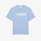 Áo Thun Lacoste Nam Dáng Cổ Điển Chất Liệu Cotton In Hình