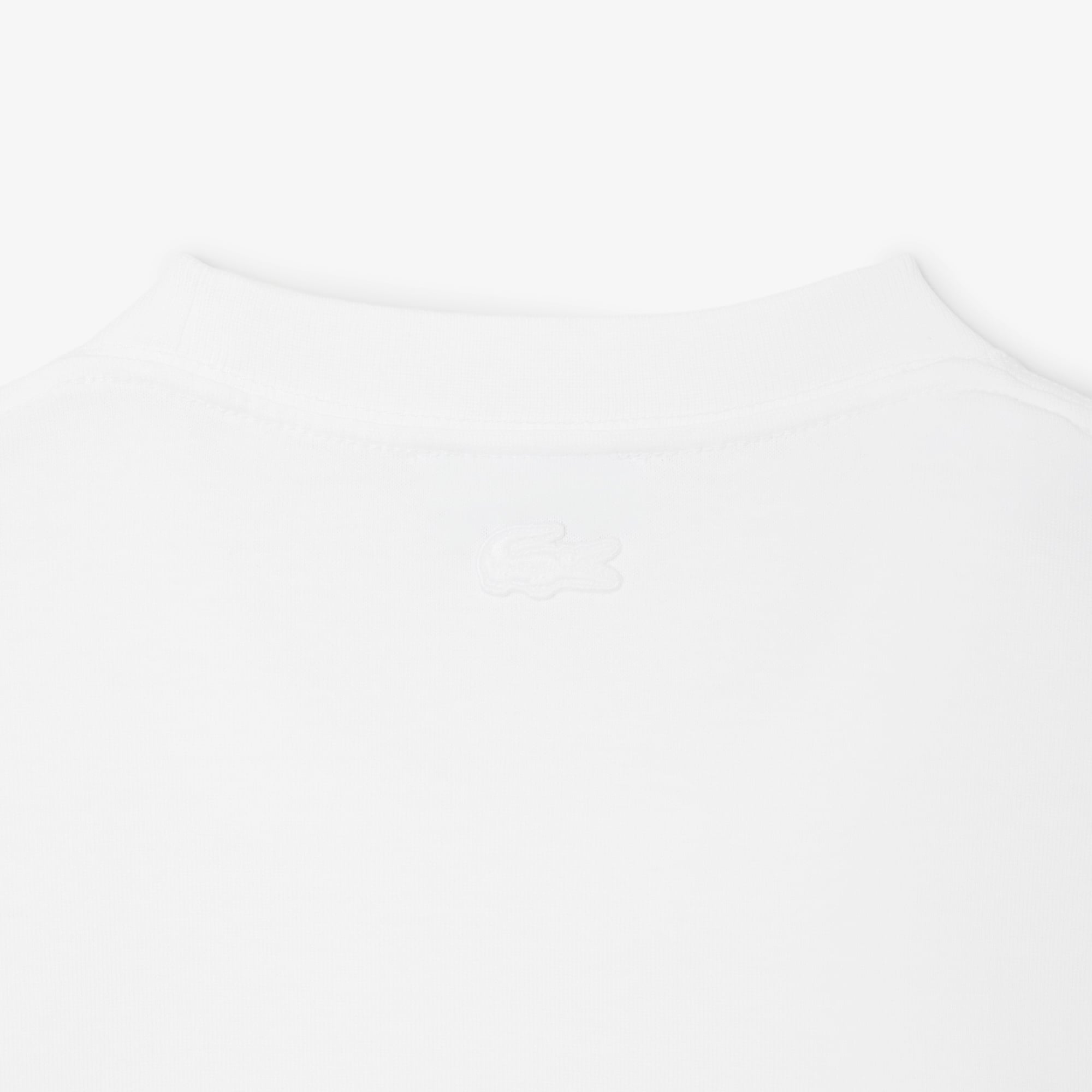 Áo Thun Lacoste Nam Dáng Cổ Điển Chất Liệu Jersey Dày Dặn Họa Tiết Thêu