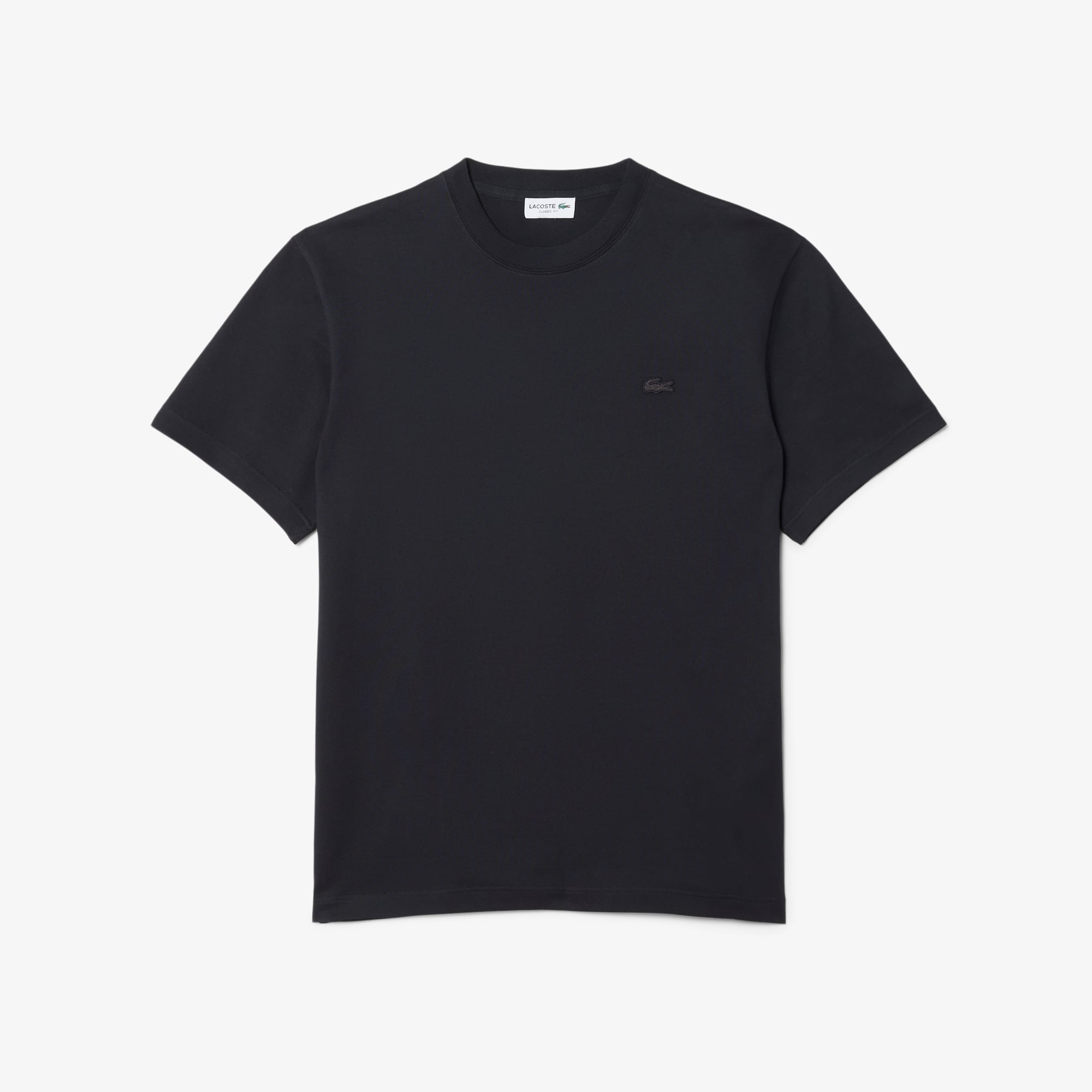 Áo Thun Lacoste Nam Dáng Cổ Điển Chất Liệu Jersey In Hình