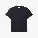 Áo Thun Lacoste Nam Dáng Cổ Điển Chất Liệu Jersey In Hình