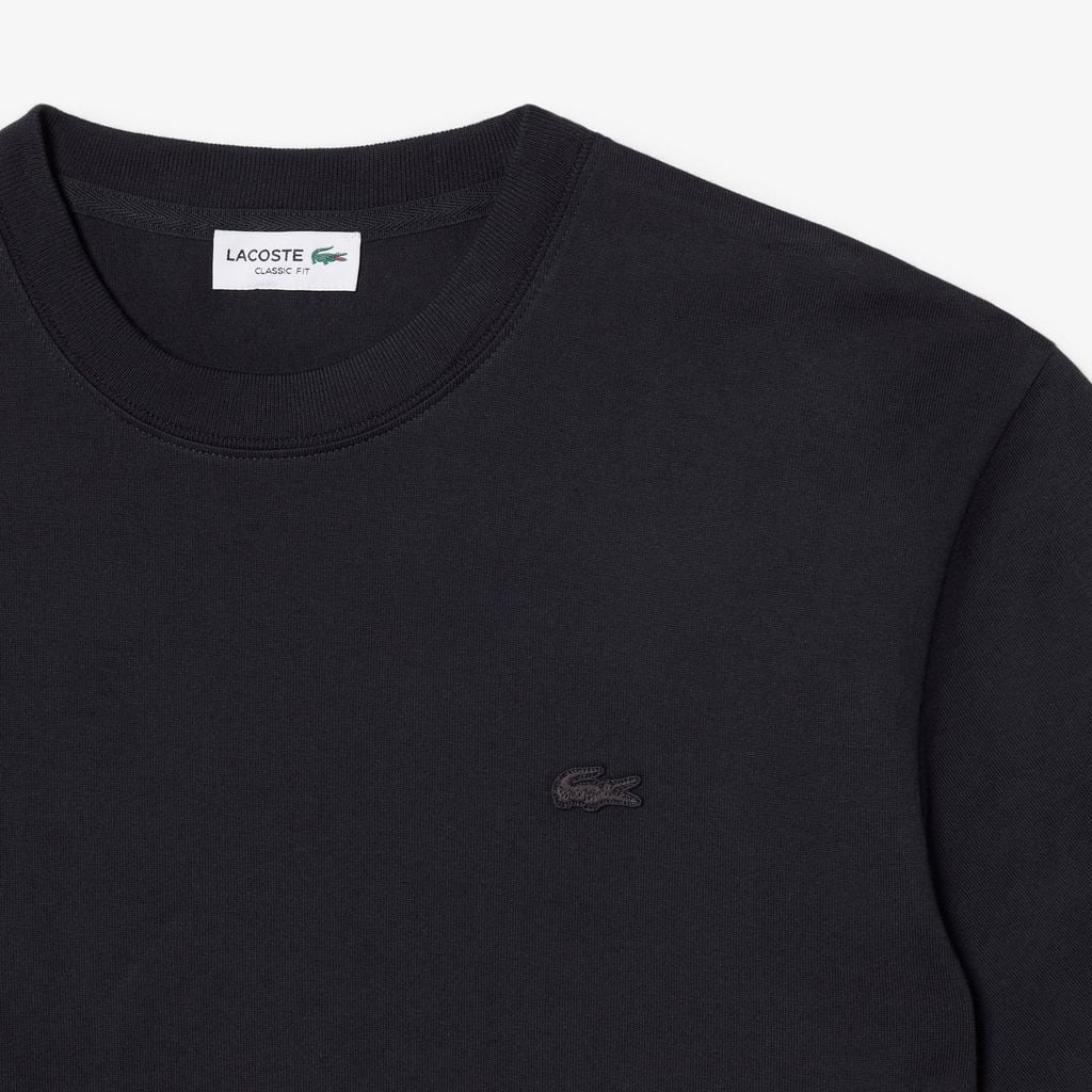 Áo Thun Lacoste Nam Dáng Cổ Điển Chất Liệu Jersey In Hình