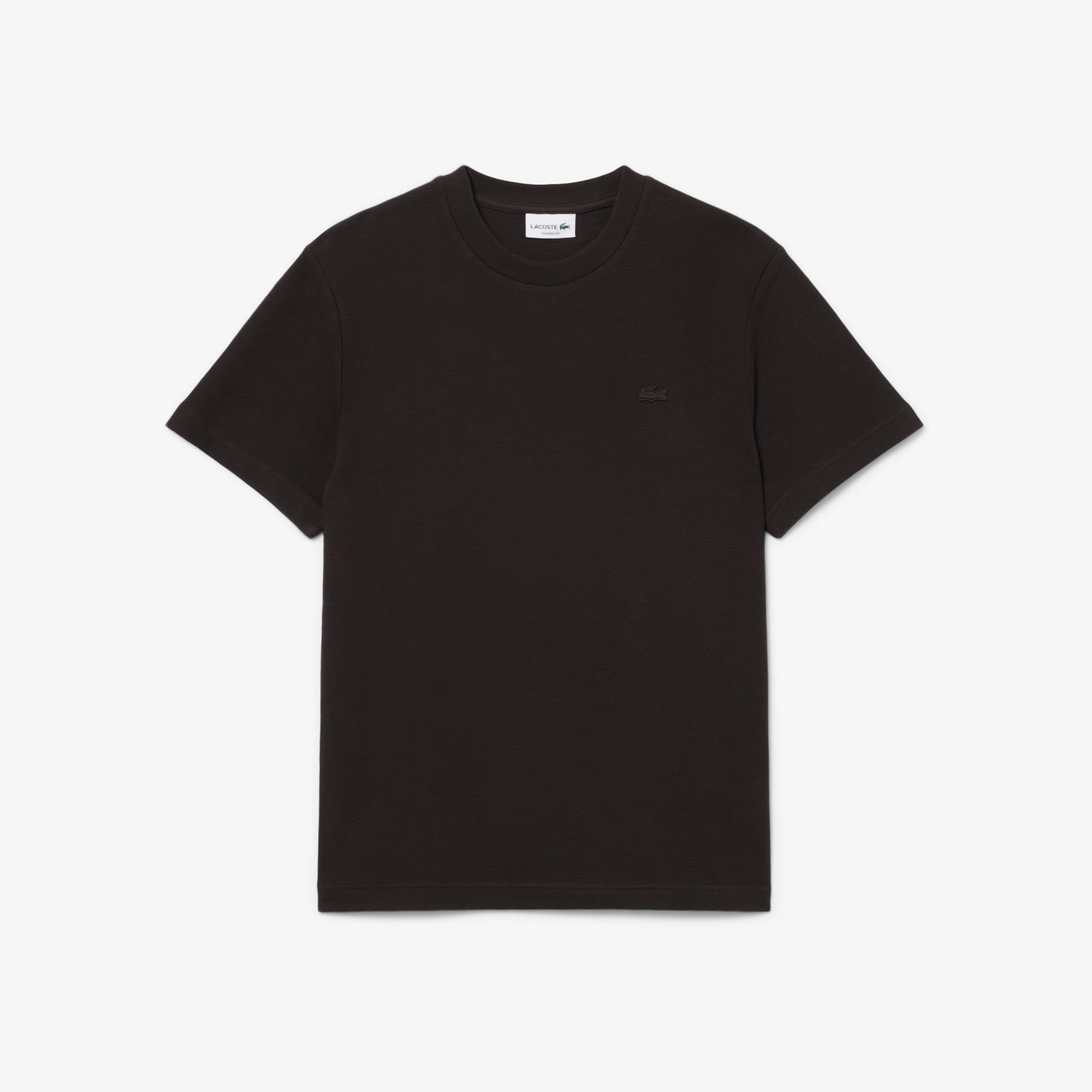 Áo Thun Lacoste Nam Dáng Cổ Điển Chất Liệu Jersey Dập Nổi
