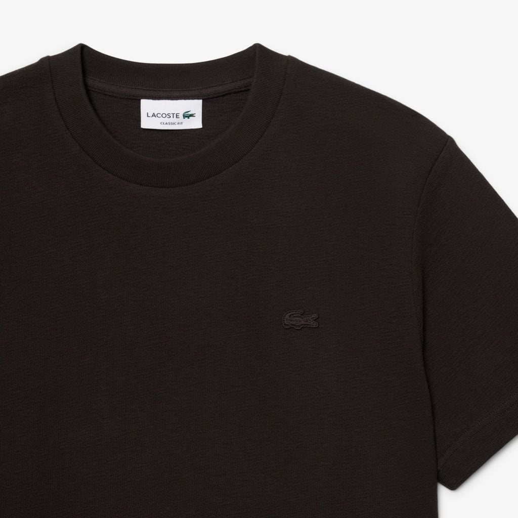 Áo Thun Lacoste Nam Dáng Cổ Điển Chất Liệu Jersey Dập Nổi