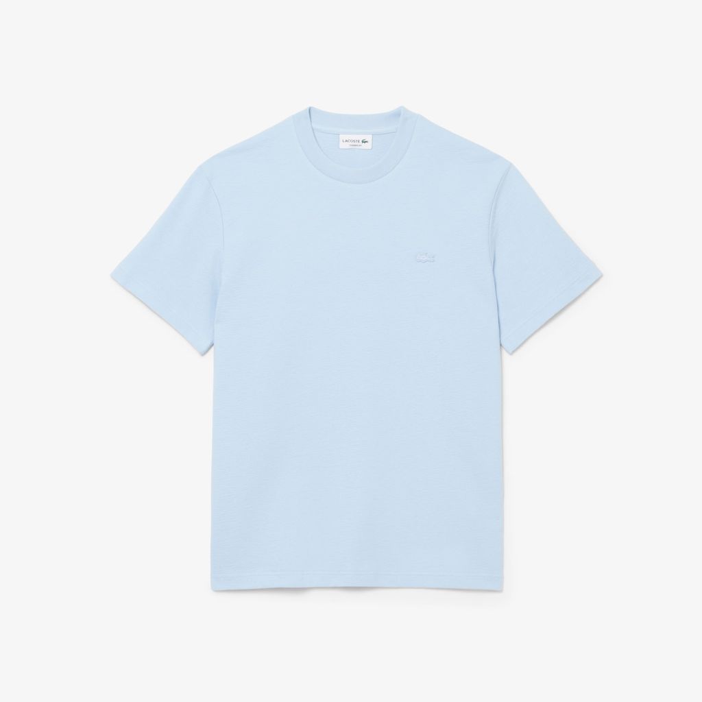 Áo Thun Lacoste Nam Dáng Cổ Điển Chất Liệu Jersey Dập Nổi