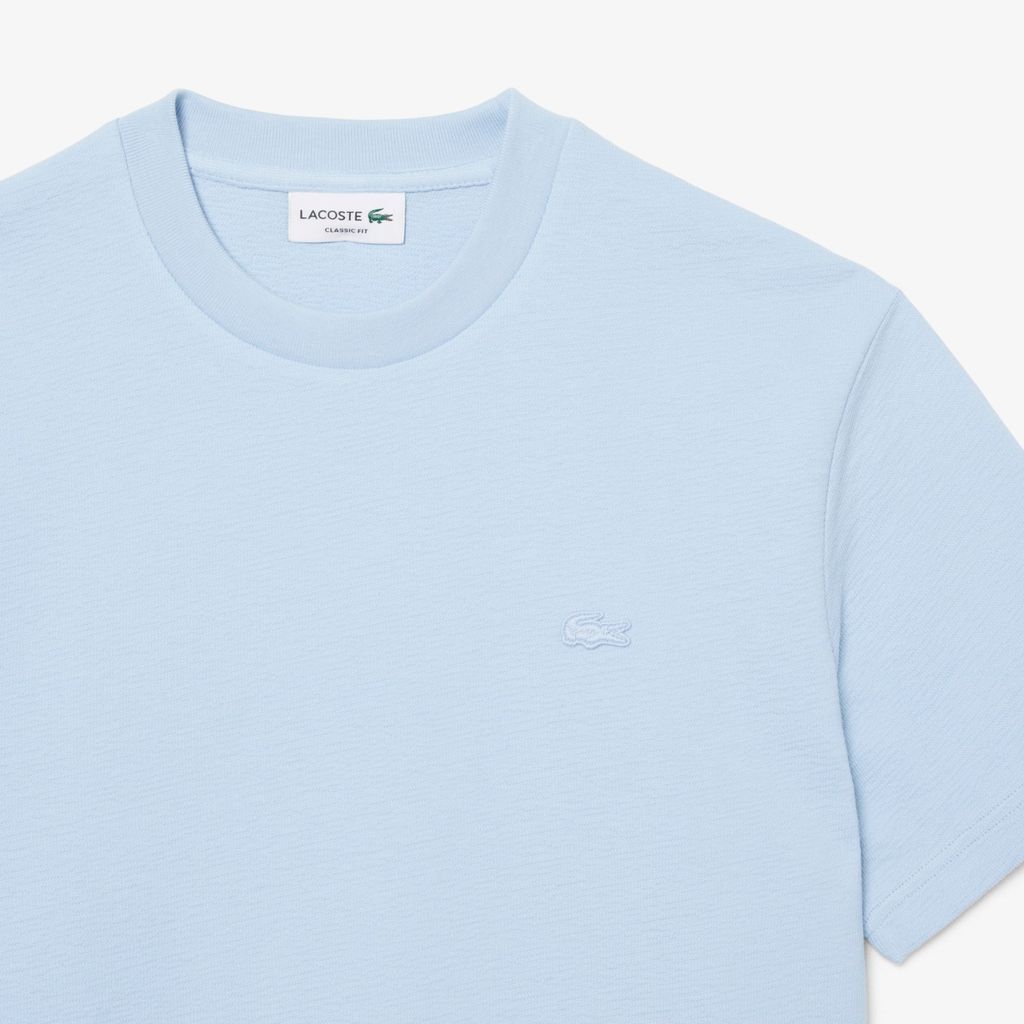 Áo Thun Lacoste Nam Dáng Cổ Điển Chất Liệu Jersey Dập Nổi