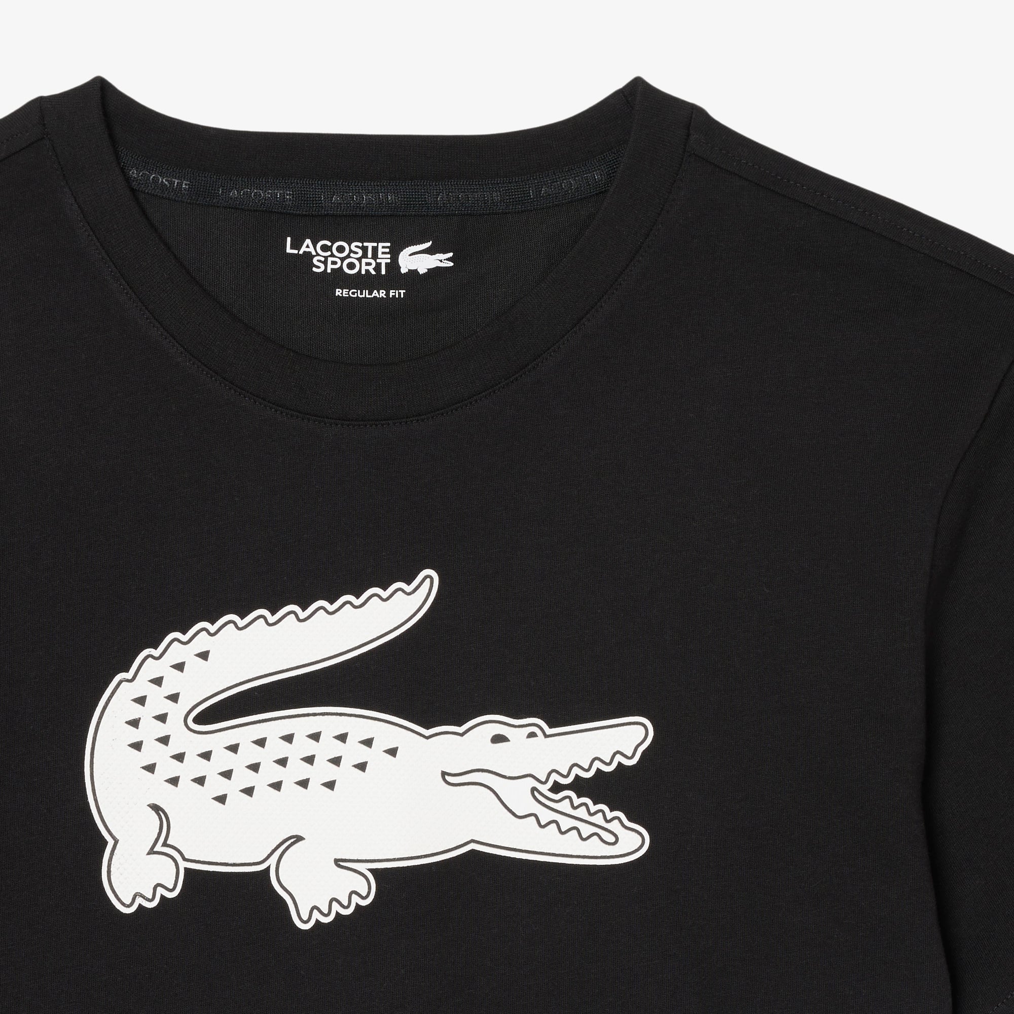 Áo Thun Thể Thao Lacoste Nam Cỡ XXL Có Logo Công Nghệ Ultra Dry