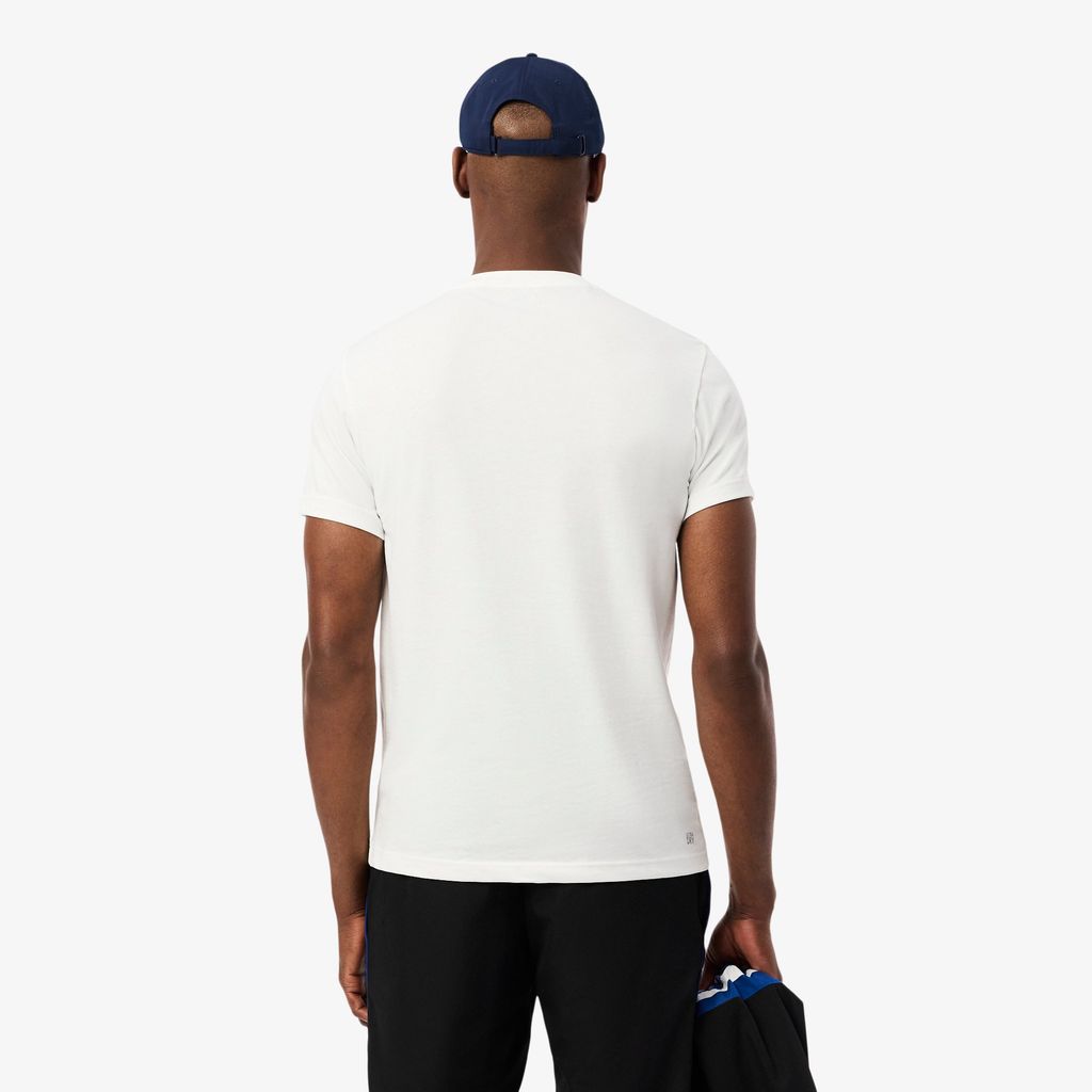 Áo Thun Thể Thao Lacoste Nam Cỡ XXL Có Logo Công Nghệ Ultra Dry
