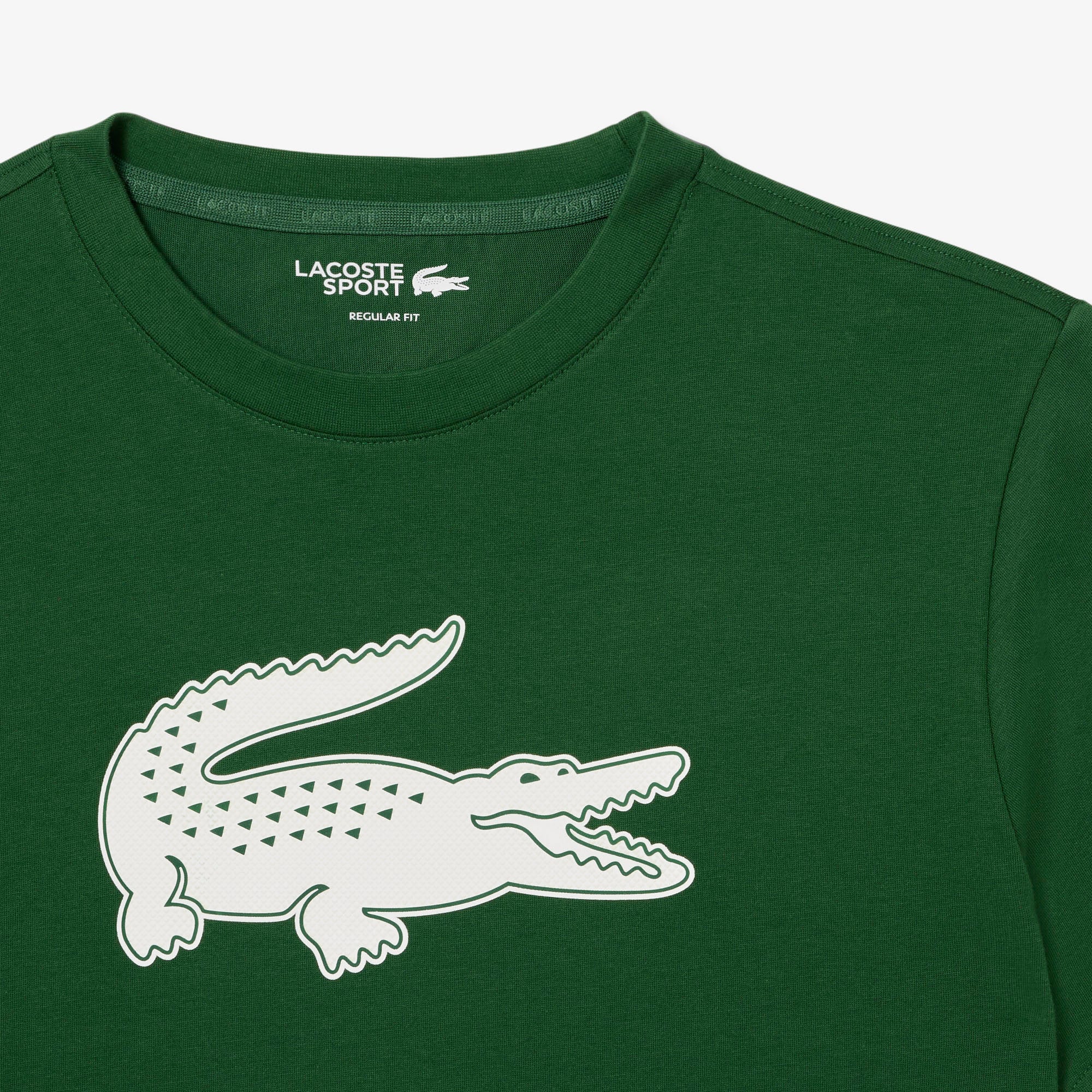 Áo Thun Thể Thao Lacoste Nam Cỡ XXL Có Logo Công Nghệ Ultra Dry