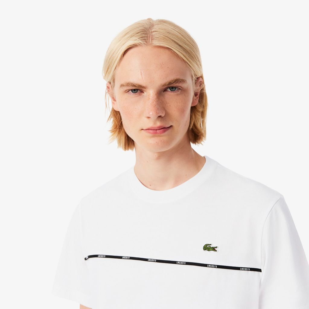 Áo Thun Lacoste Nam Dáng Suông Có Logo Lacoste