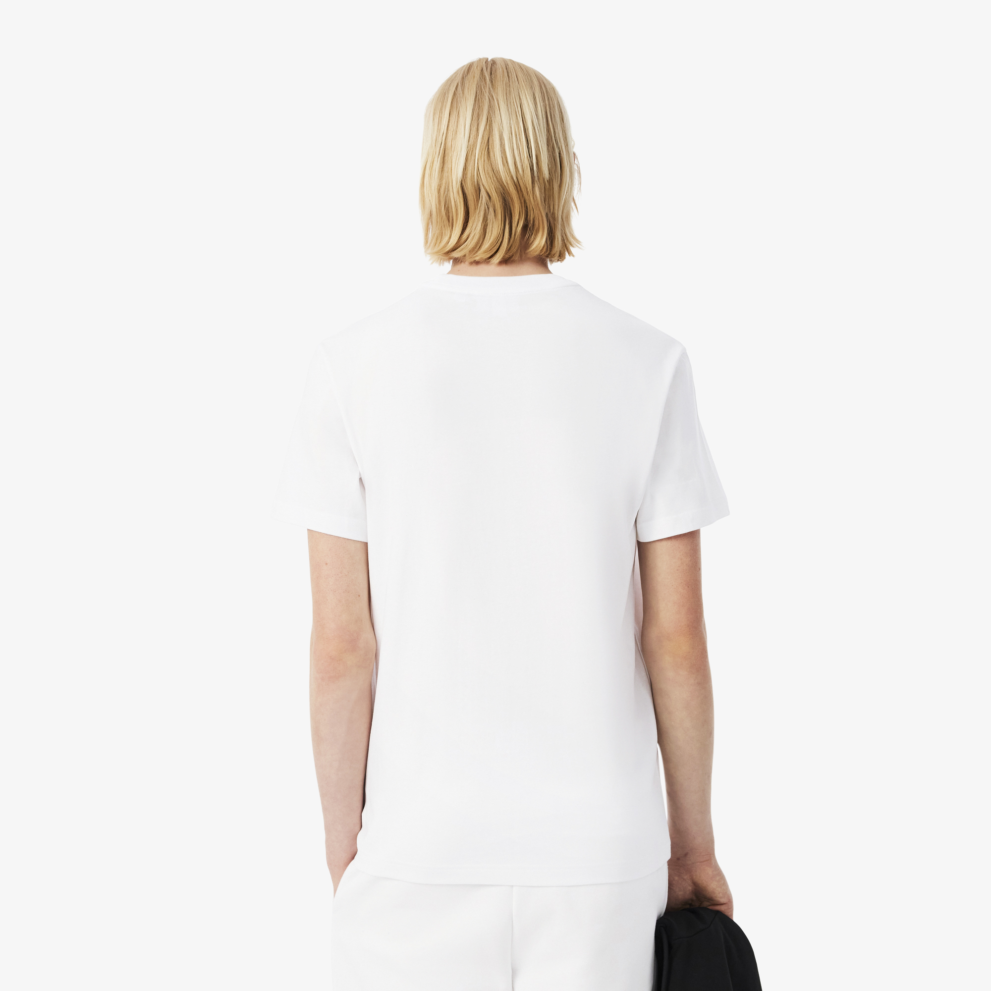 Áo Thun Lacoste Nam Dáng Suông Có Logo Lacoste
