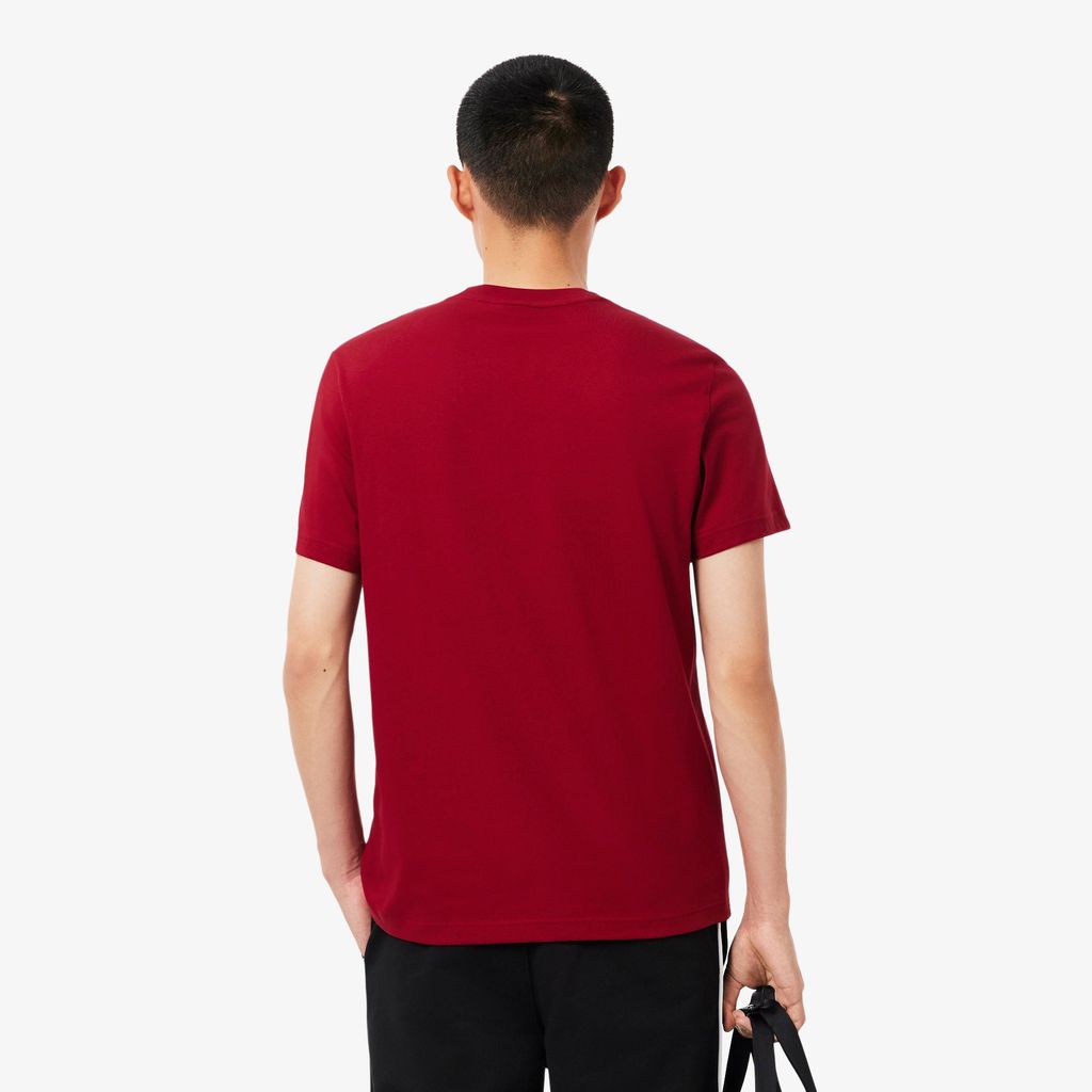 Áo Thun Lacoste Nam Dáng Suông Có Logo Lacoste