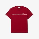 Áo Thun Lacoste Nam Dáng Suông Có Logo Lacoste