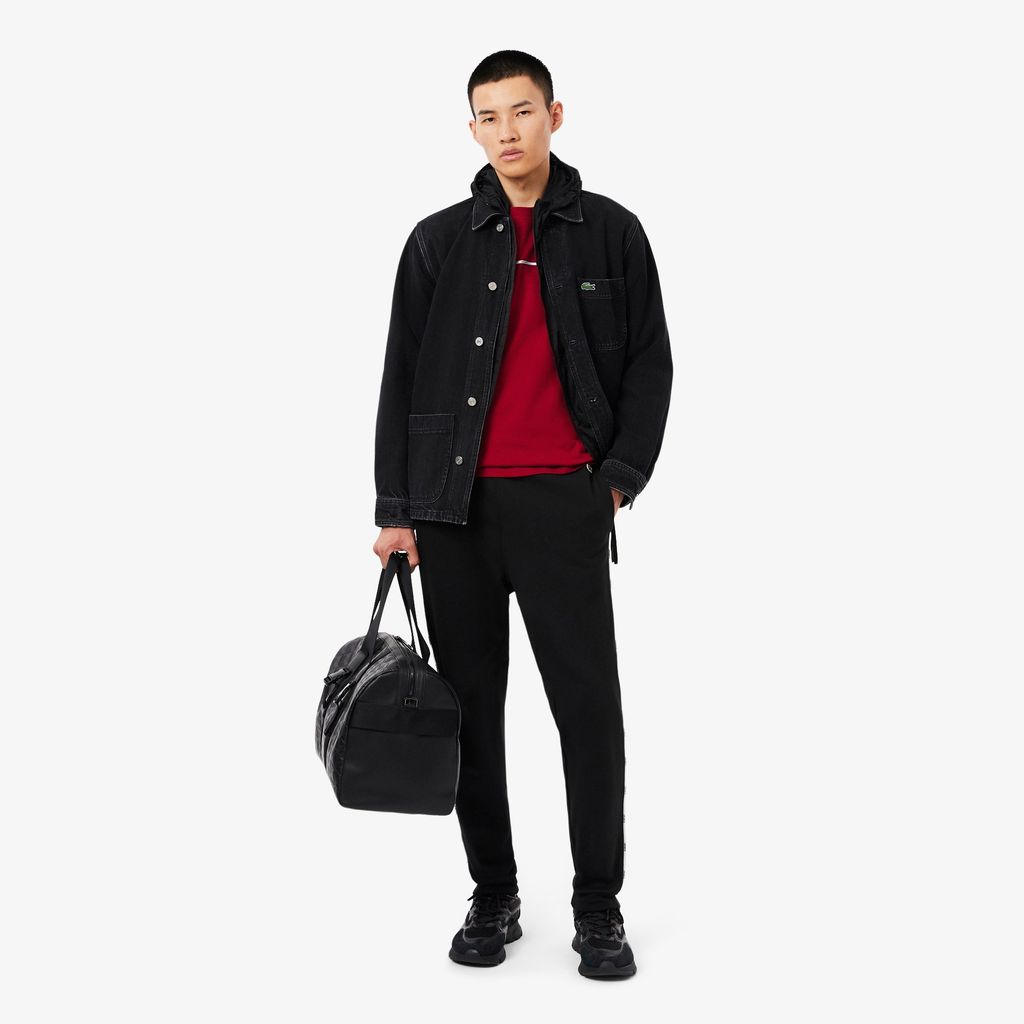 Áo Thun Lacoste Nam Dáng Suông Có Logo Lacoste