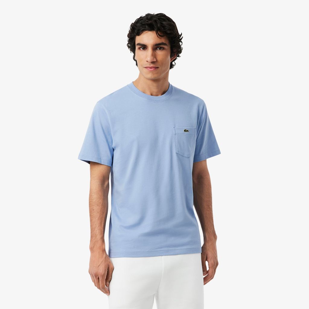 Áo Thun Lacoste Nam Chất Liệu Cotton Có Túi Ngực