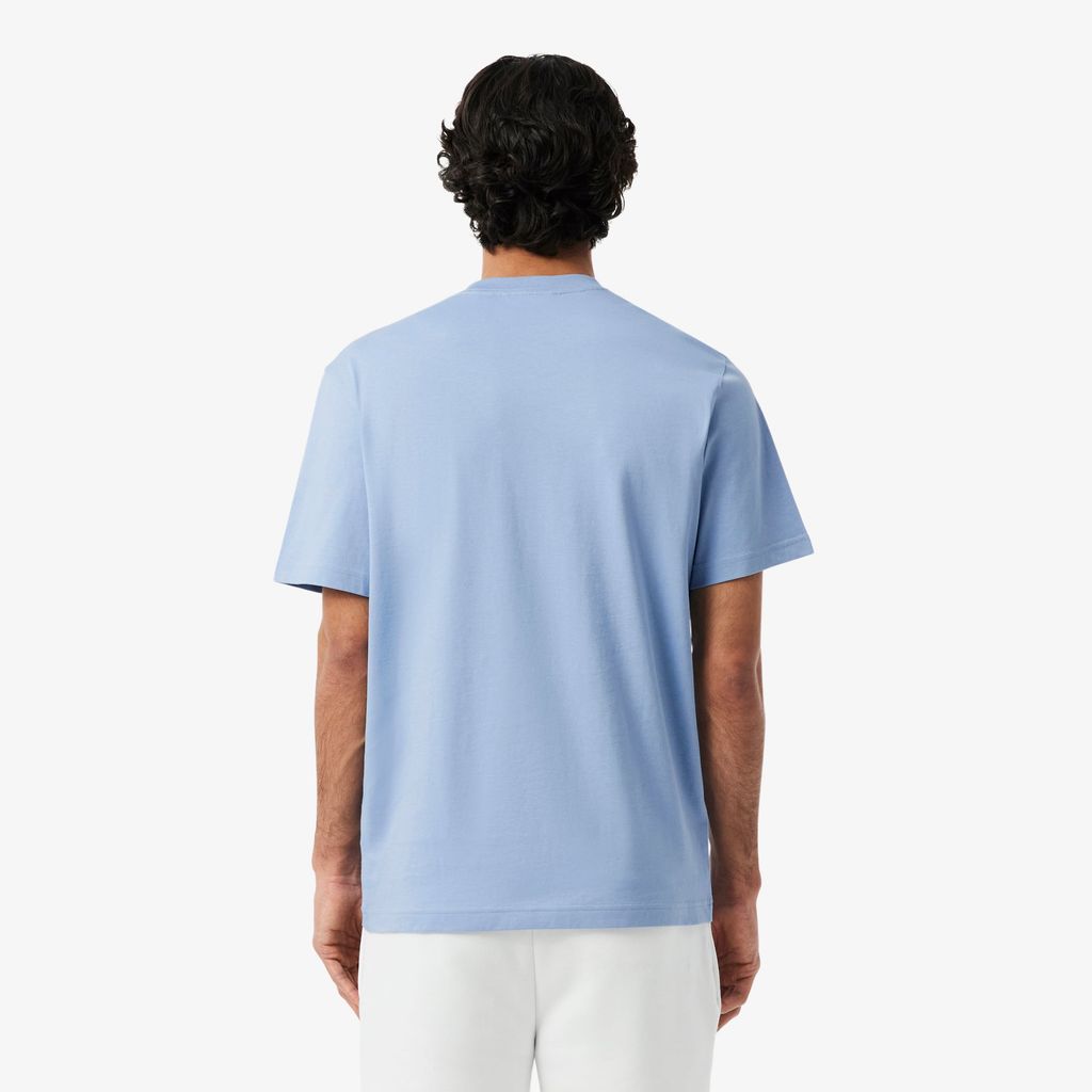 Áo Thun Lacoste Nam Chất Liệu Cotton Có Túi Ngực
