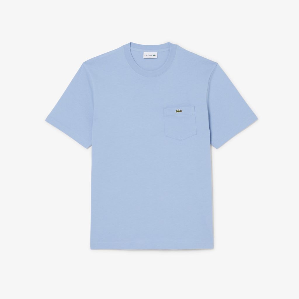 Áo Thun Lacoste Nam Chất Liệu Cotton Có Túi Ngực